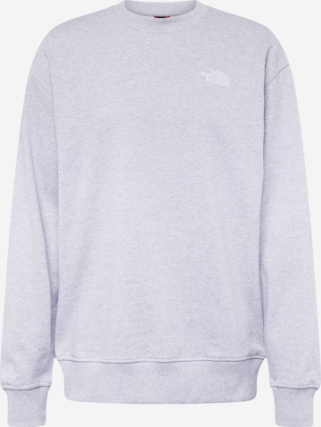 THE NORTH FACE - Sweatshirt 'Essential' em cinzento: frente