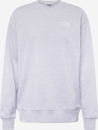 THE NORTH FACE Sweatshirt 'Essential' i gråmelerad / vit, Produktvy