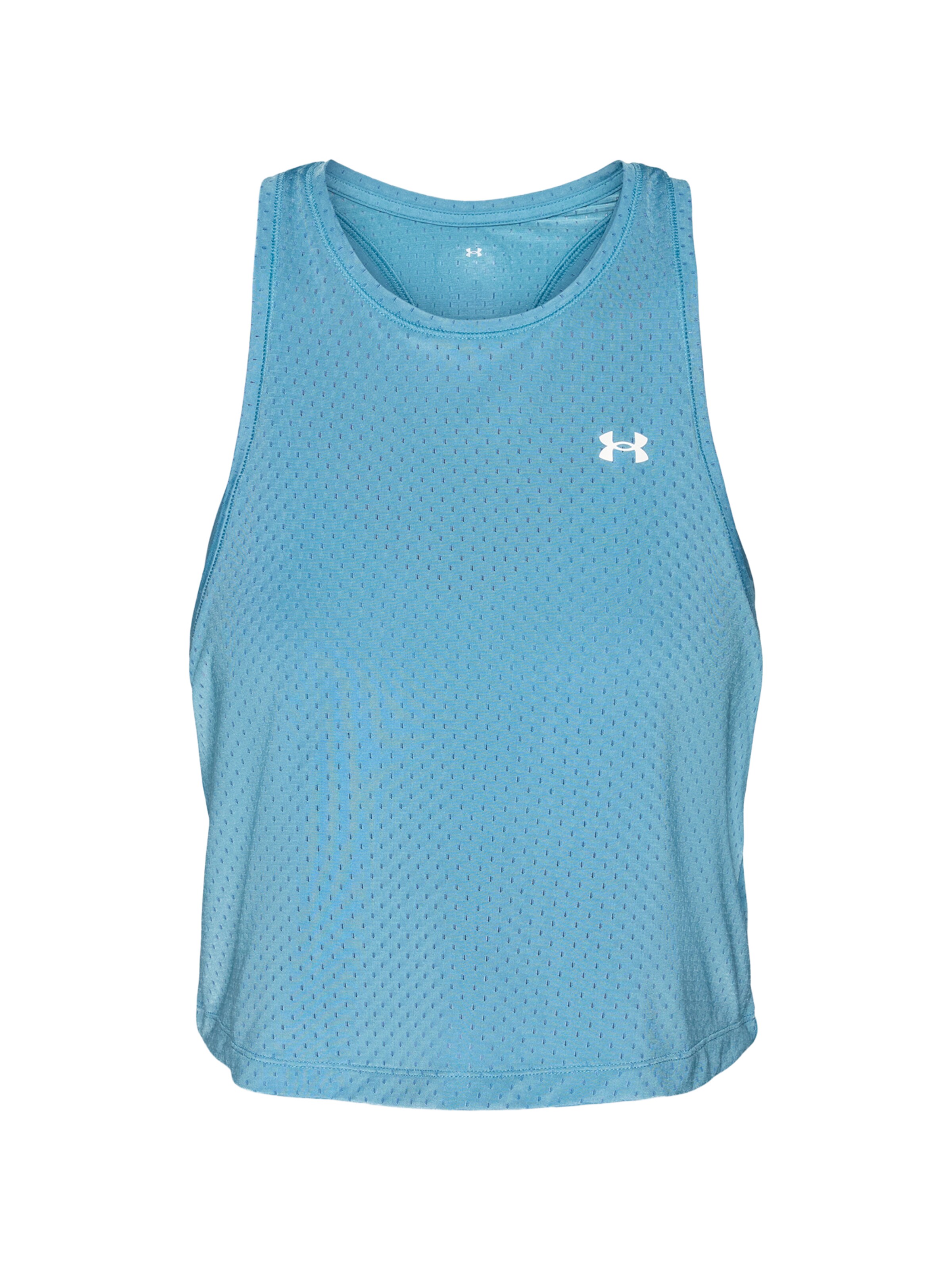 UNDER ARMOUR Sporttop in Blau: Vorderseite