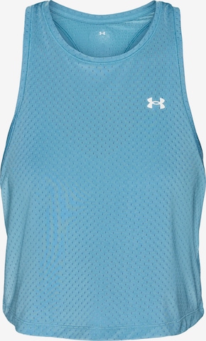 UNDER ARMOUR Sporttop in Blau: Vorderseite