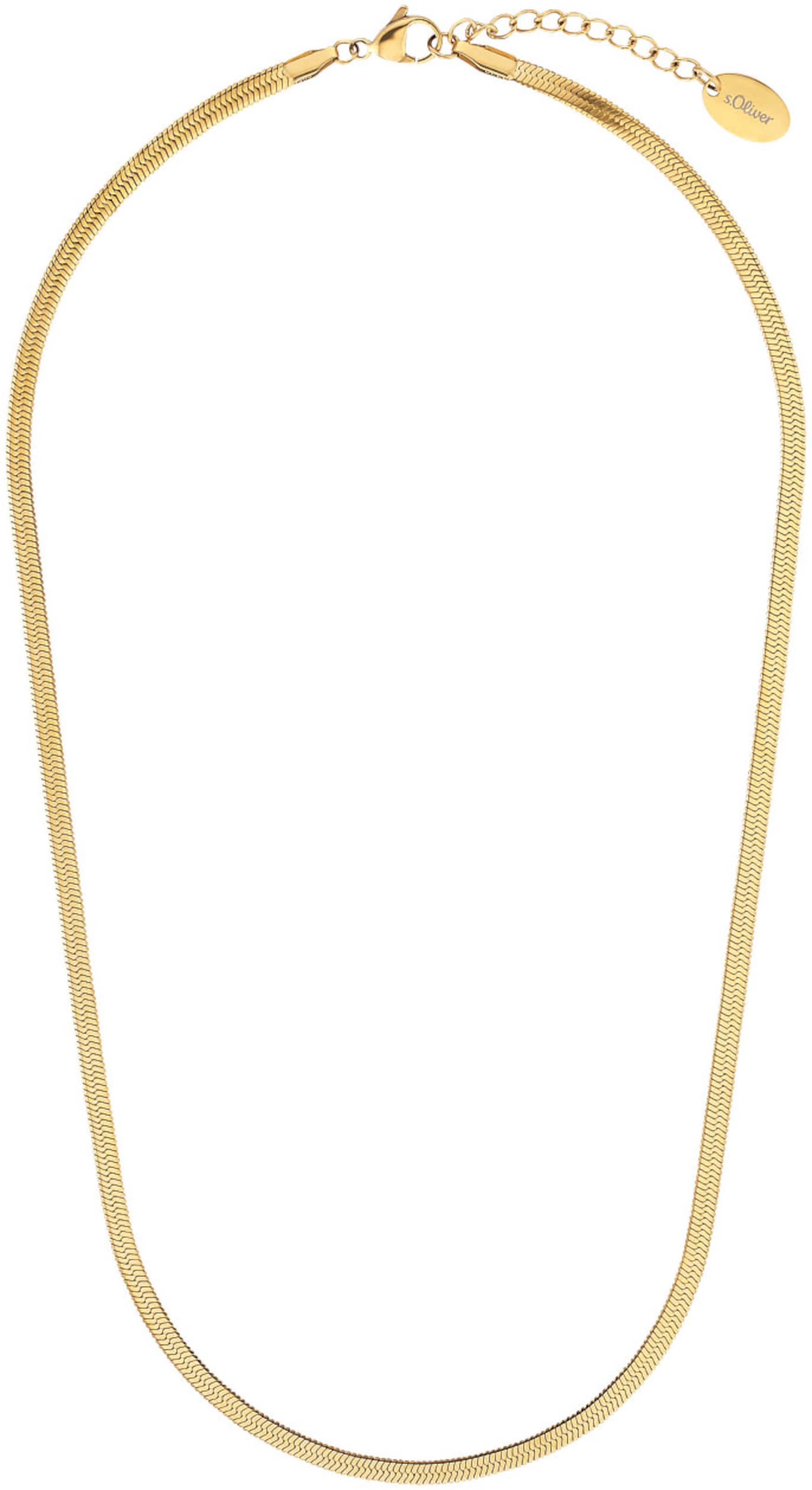 s.Oliver Necklace in Gold: front