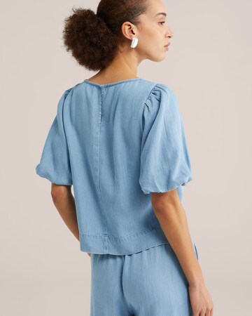 WE Fashion - Blusa en azul