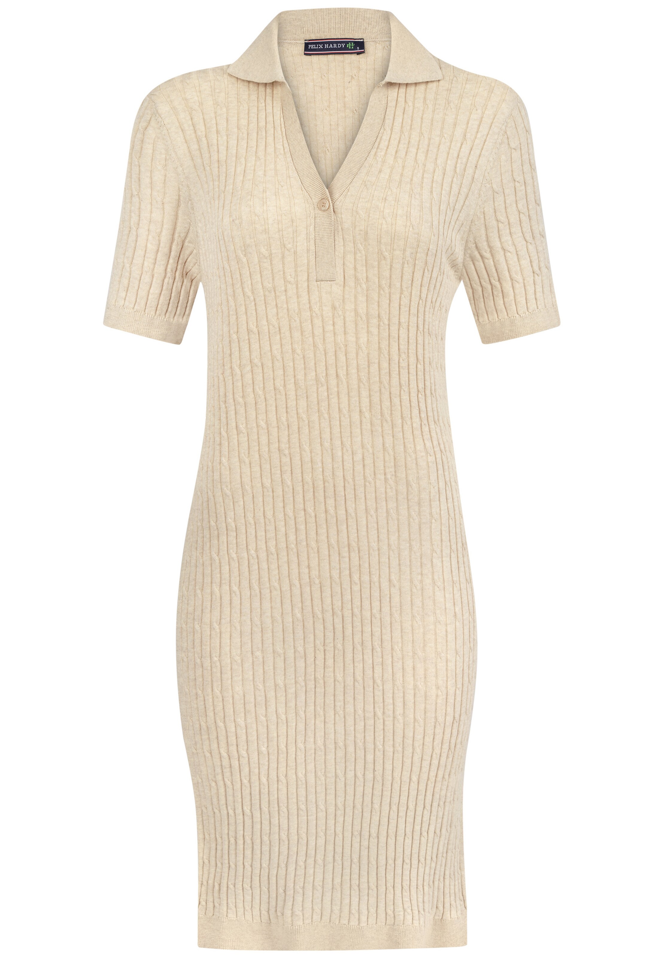 Felix Hardy Knit dress in Beige: front