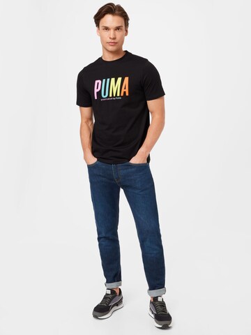 Maglietta 'SWxP' di PUMA in nero