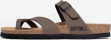 Bayton - Sapato aberto 'Diane' em castanho: frente
