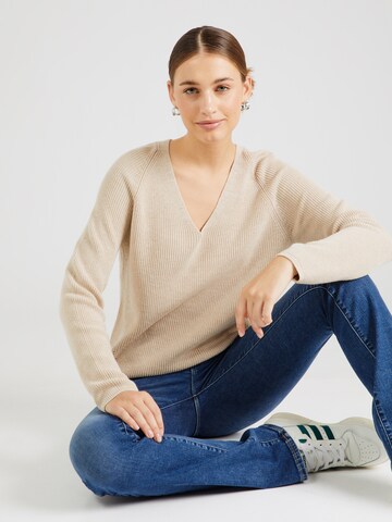 Pull-over s.Oliver en beige : devant
