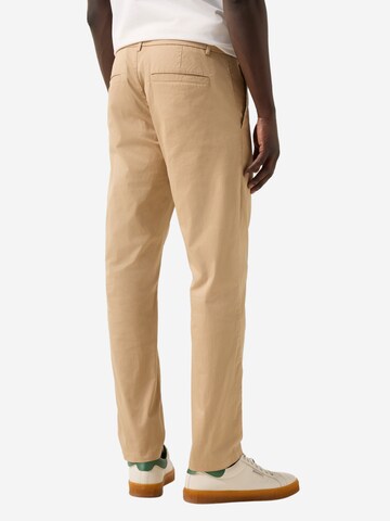 BOGNER Regular Chinohose 'Riley' in Braun