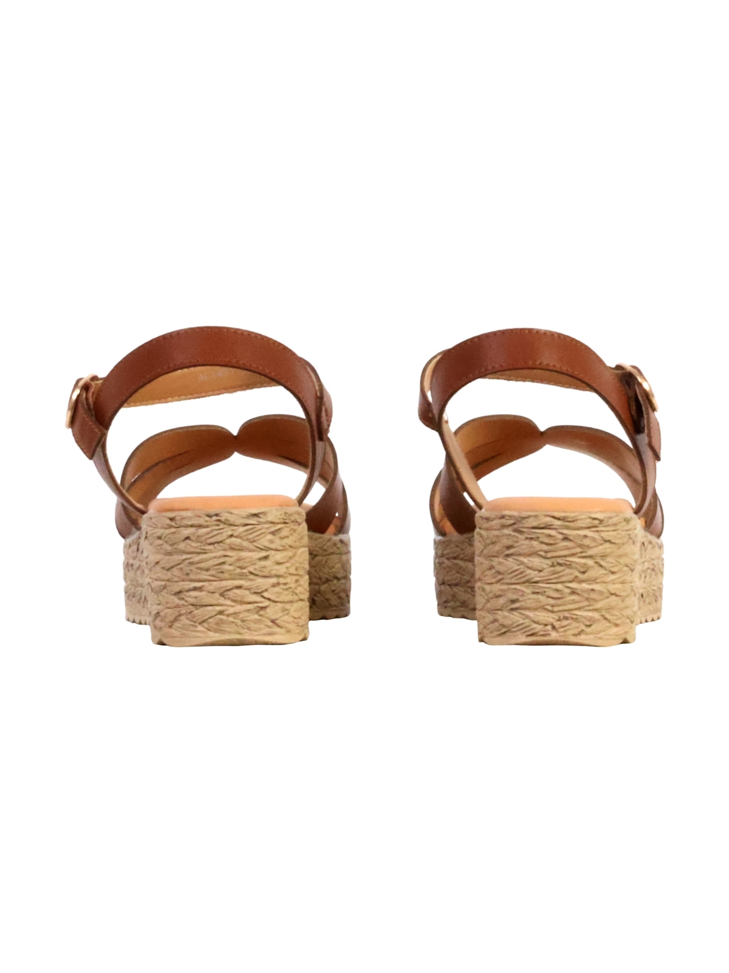 Sandales The Divine Factory en marron