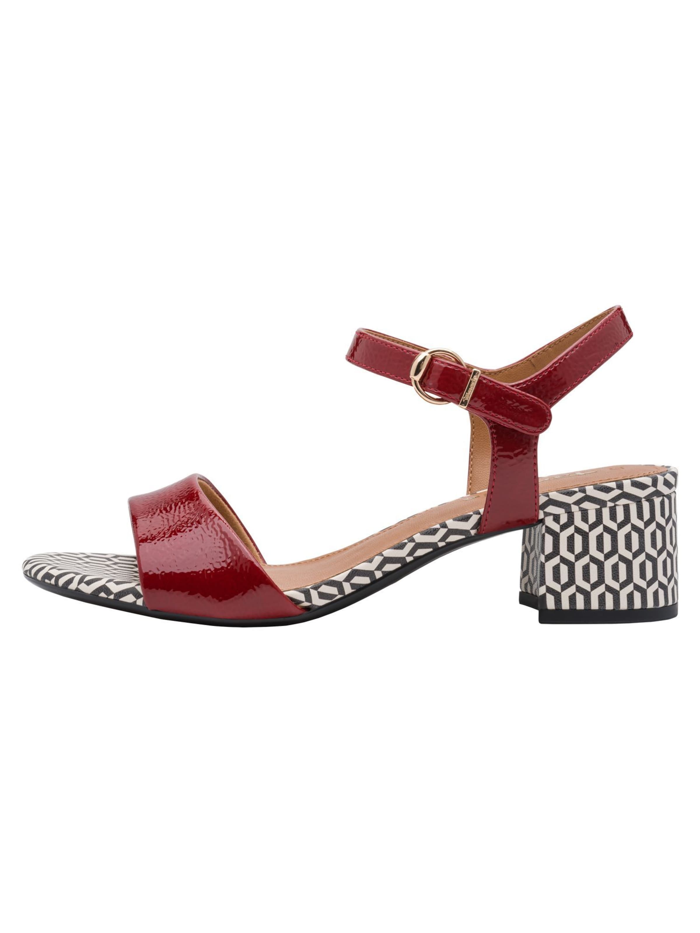 Tamaris Сандали в червено