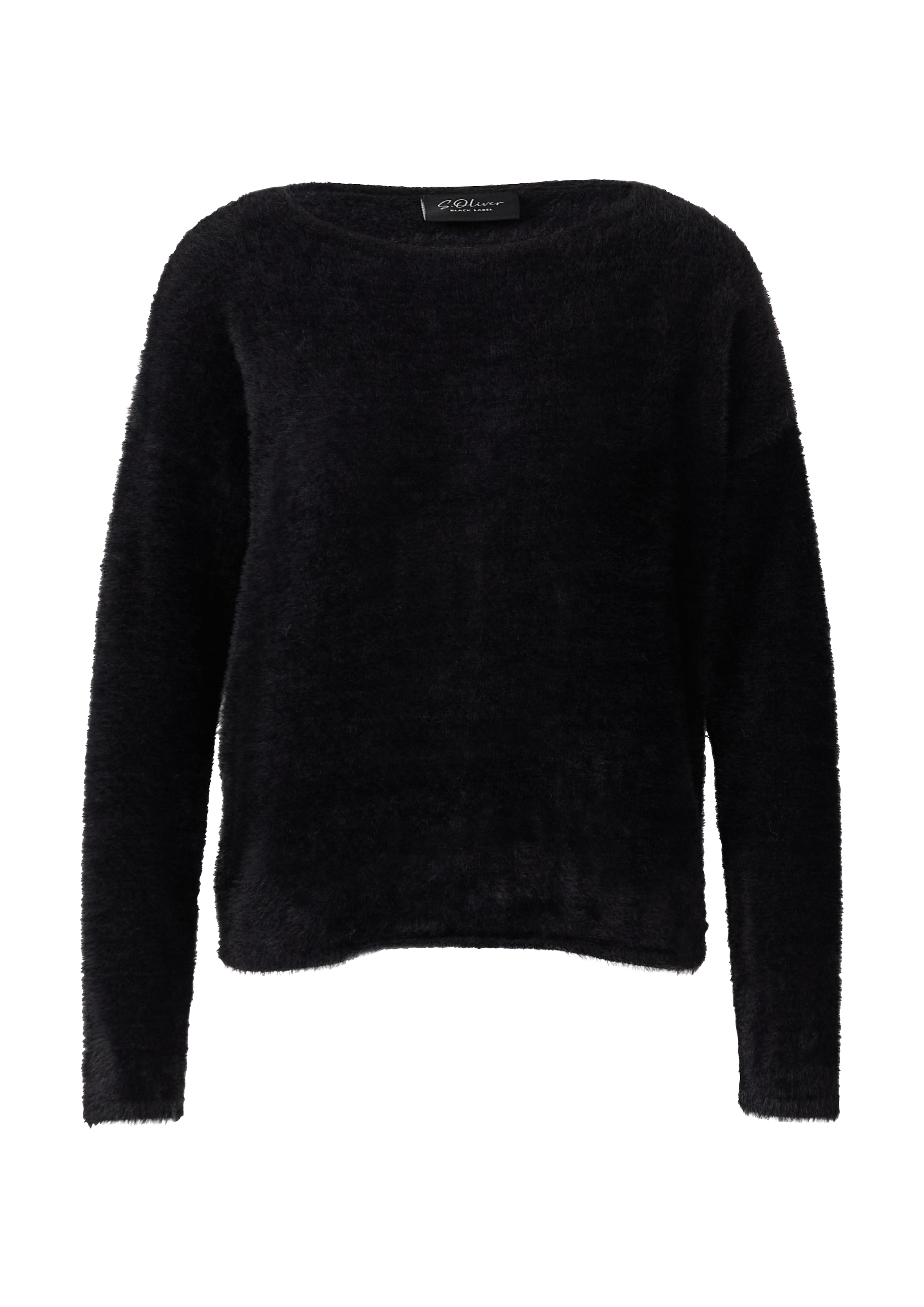 s.Oliver BLACK LABEL Sweater in Black: front