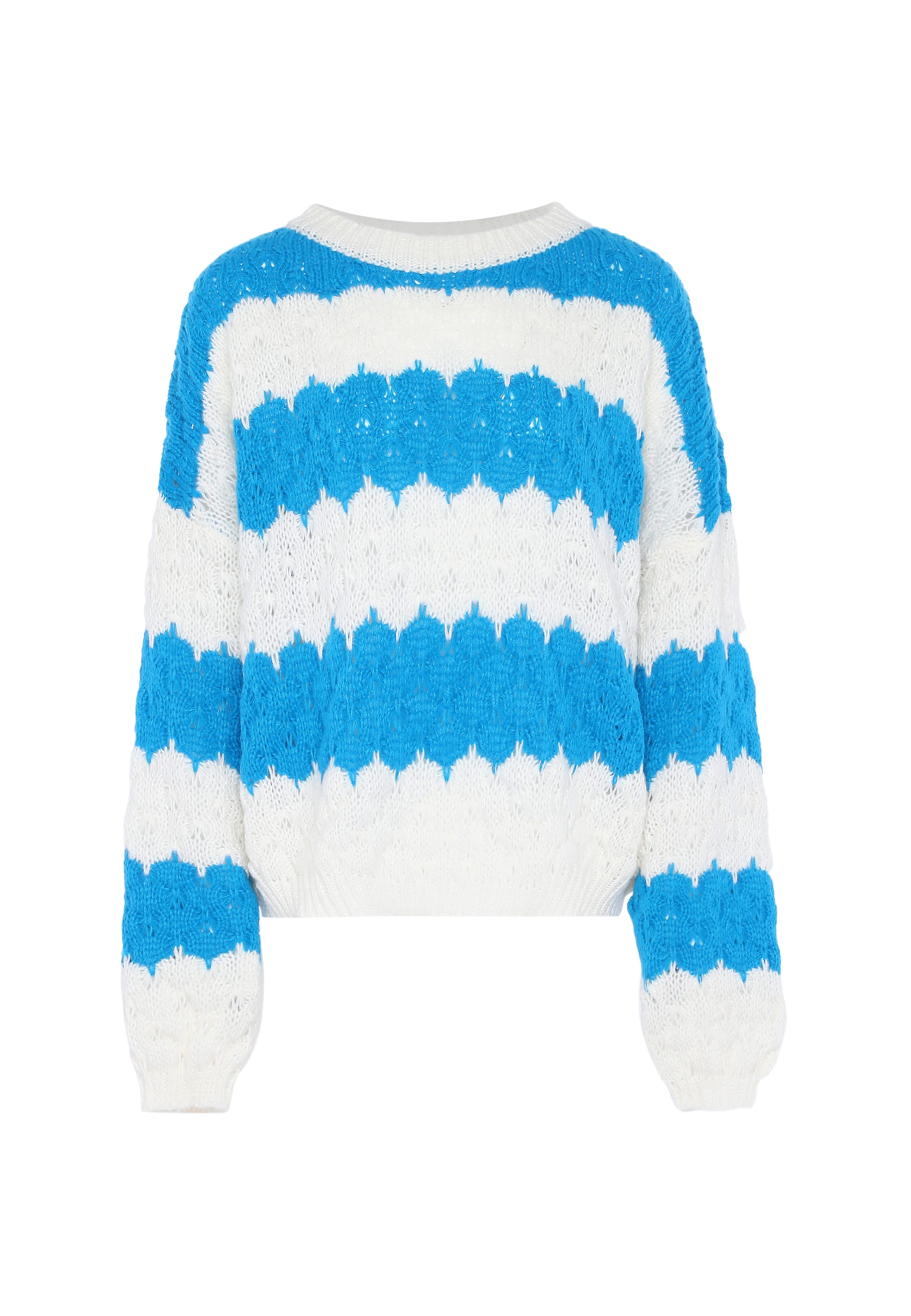 ebeeza - Pullover em azul: frente