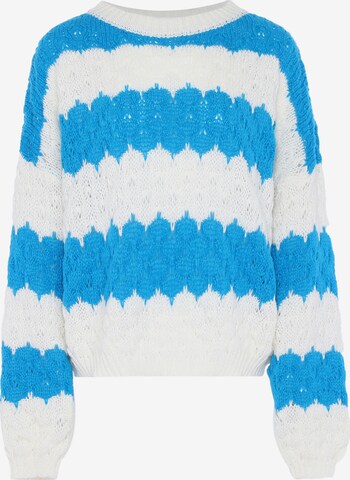 Pull-over ebeeza en bleu : devant