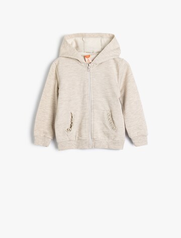 Koton Sweat jacket in Beige: front