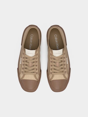 Baskets basses Calvin Klein en beige