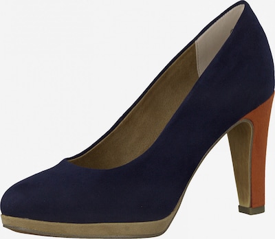 Pumps MARCO TOZZI pe navy, Vizualizare produs