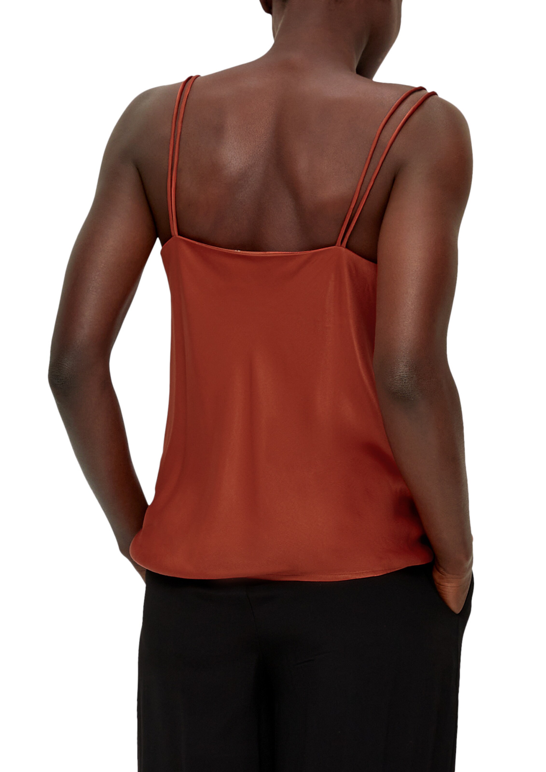 s.Oliver BLACK LABEL Top in Orange