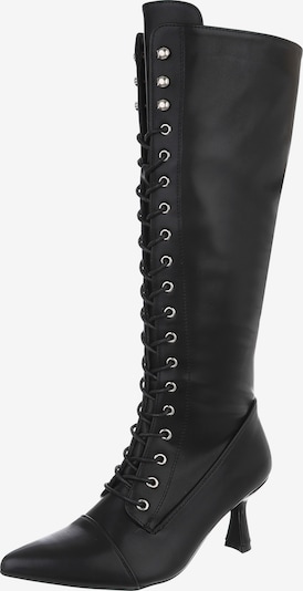 Ital-Design Schnürstiefel in schwarz, Produktansicht