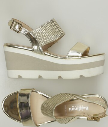 Baldinini Sandals & High-Heeled Sandals in 38 in Gold: front