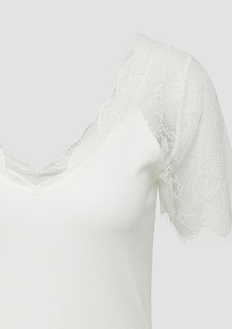 s.Oliver BLACK LABEL T-Shirt in Beige