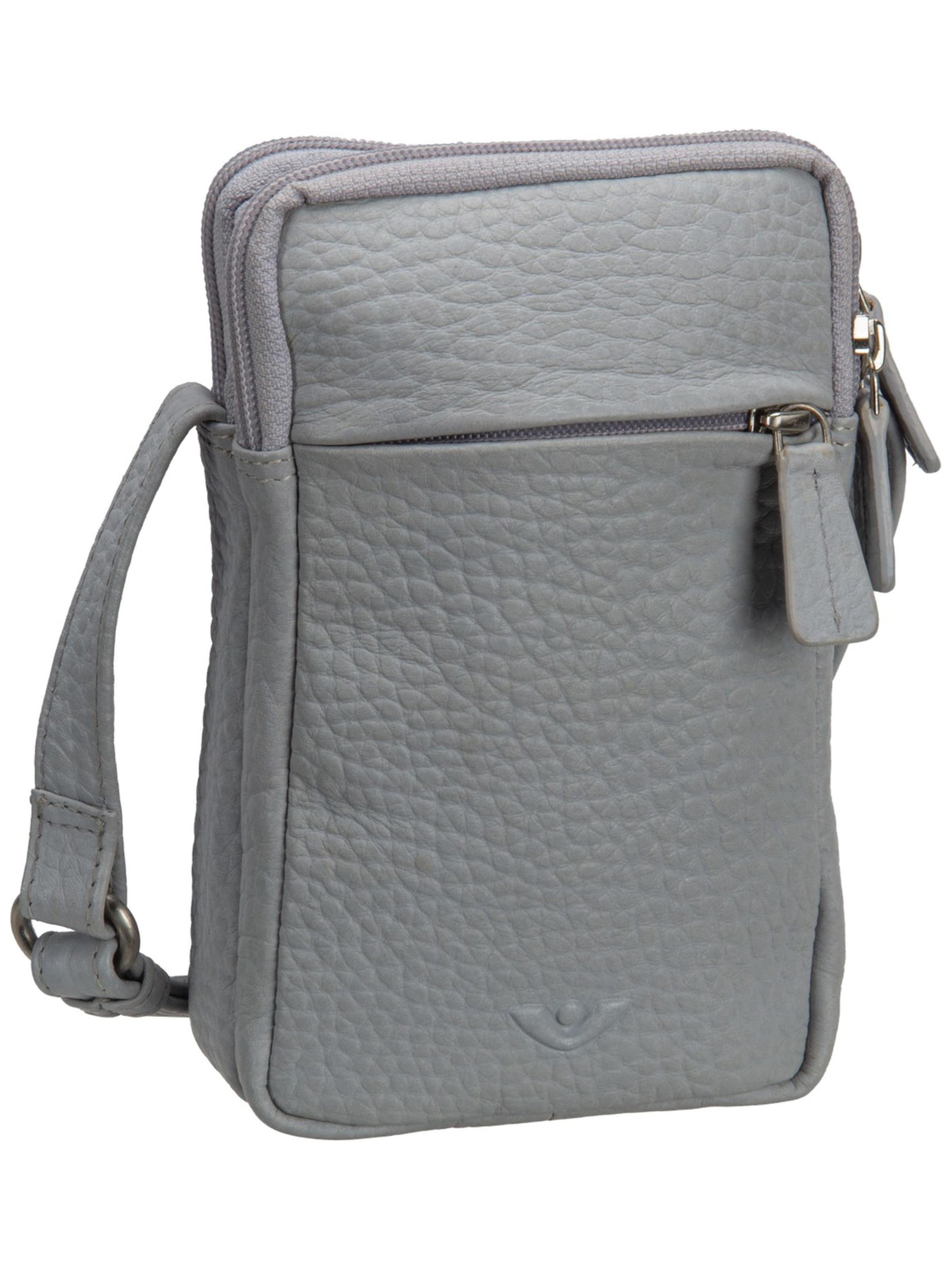 VOi Crossbody Bag in Grey: front