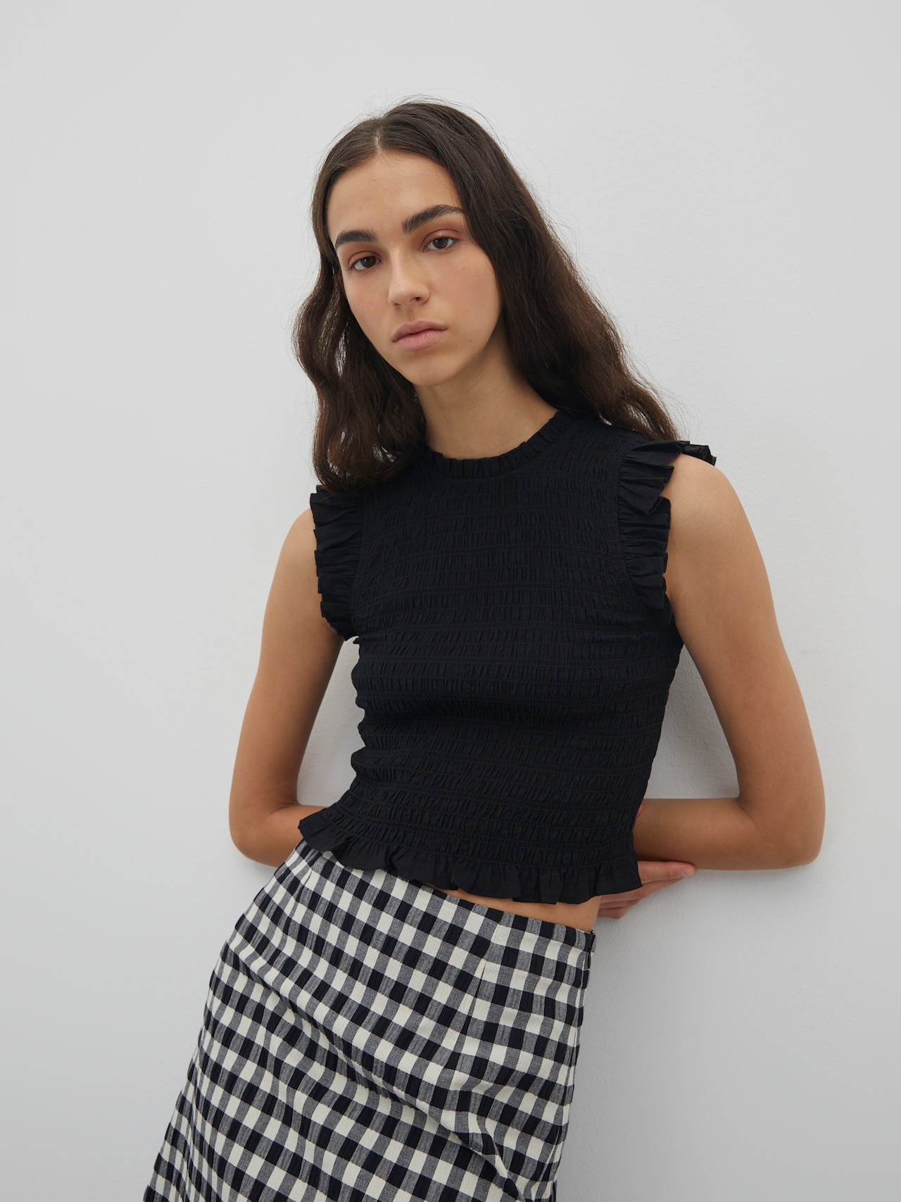 EDITED Haut 'Ava' noir