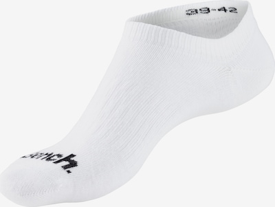 BENCH Дамски чорапи тип терлици в черно / бяло, Преглед на продукта