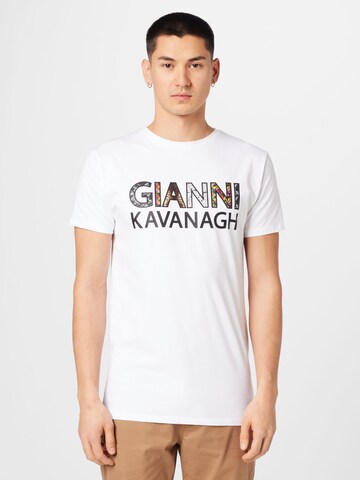Gianni Kavanagh Tričko 'Amazonia' – bílá: přední strana