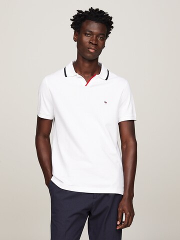 TOMMY HILFIGER Poloshirt in Weiß: predná strana