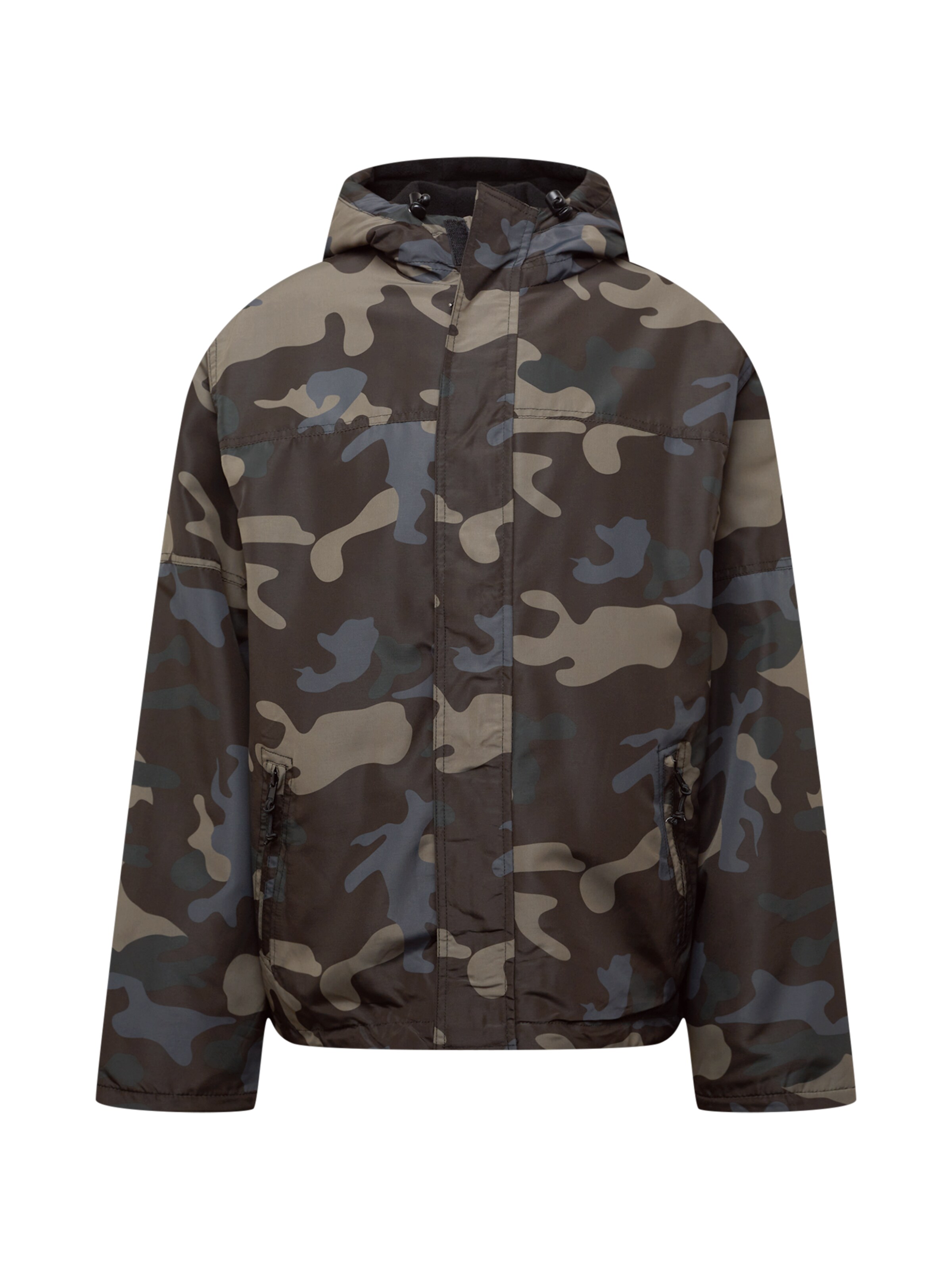 Brandit Between-season jacket in Mixed colours: front