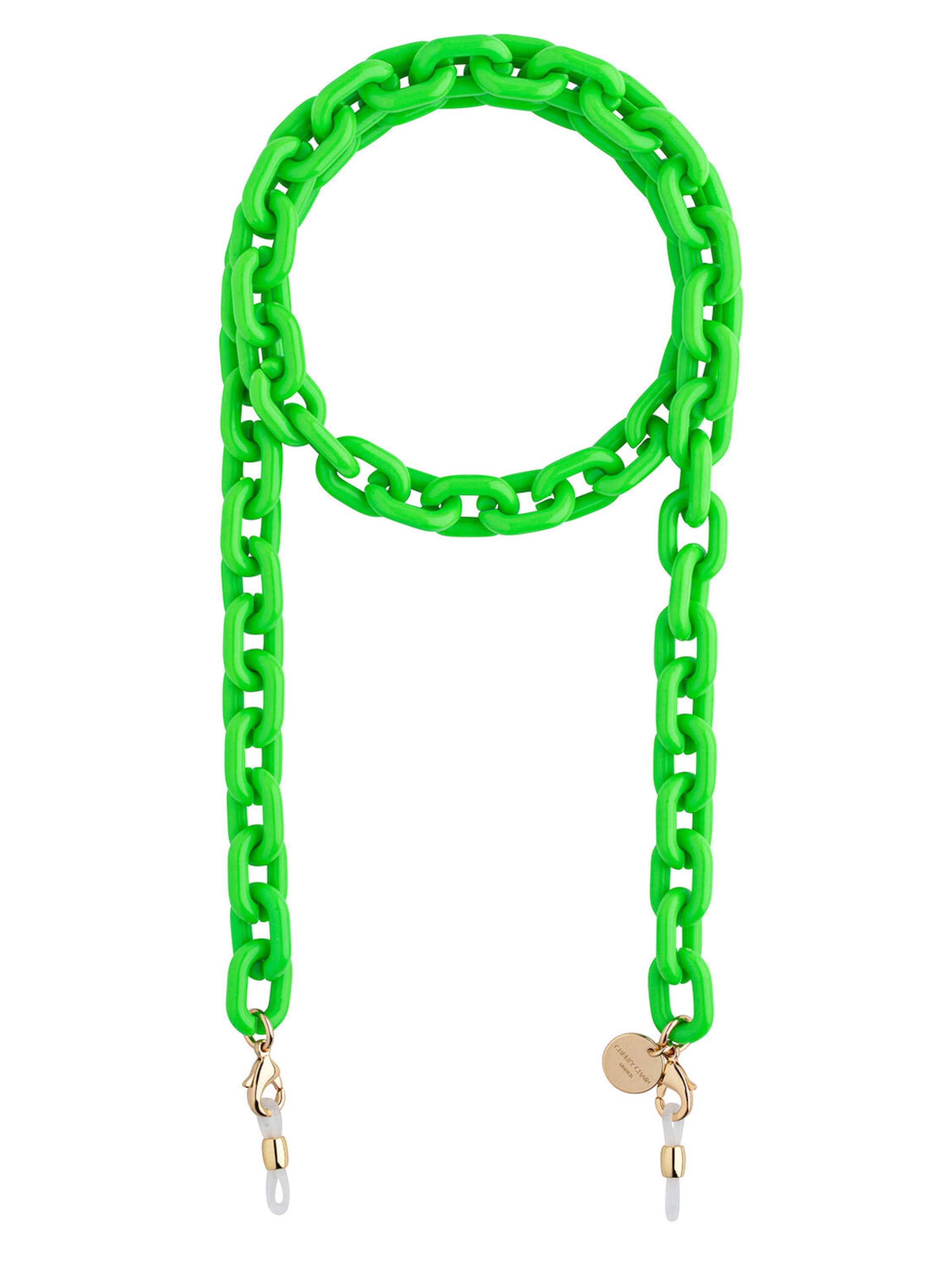 Cheeky Chain Munich Brillenkette 'Tokio' in Grün: Vorderseite