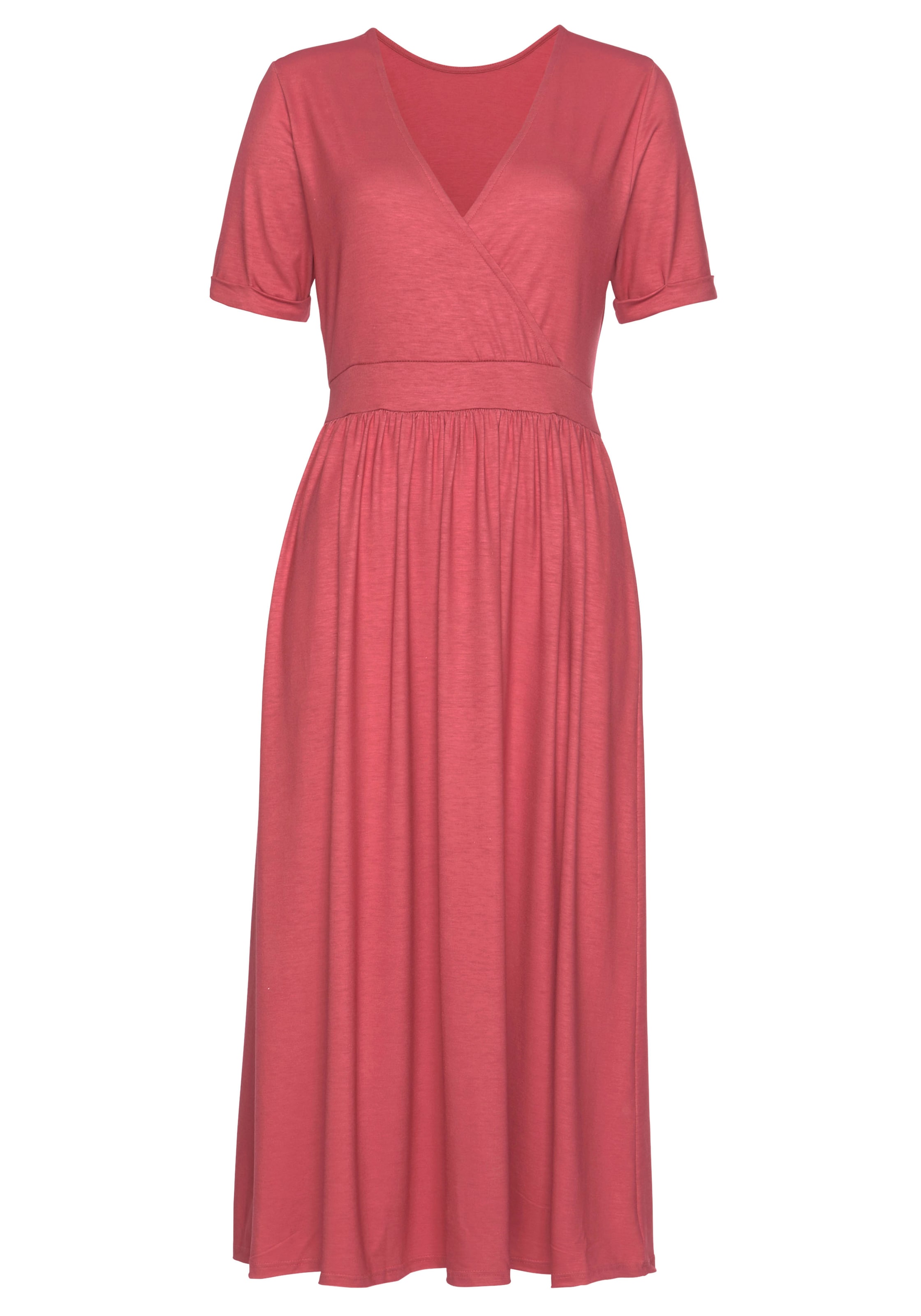 Robe VIVANCE en rouge : devant