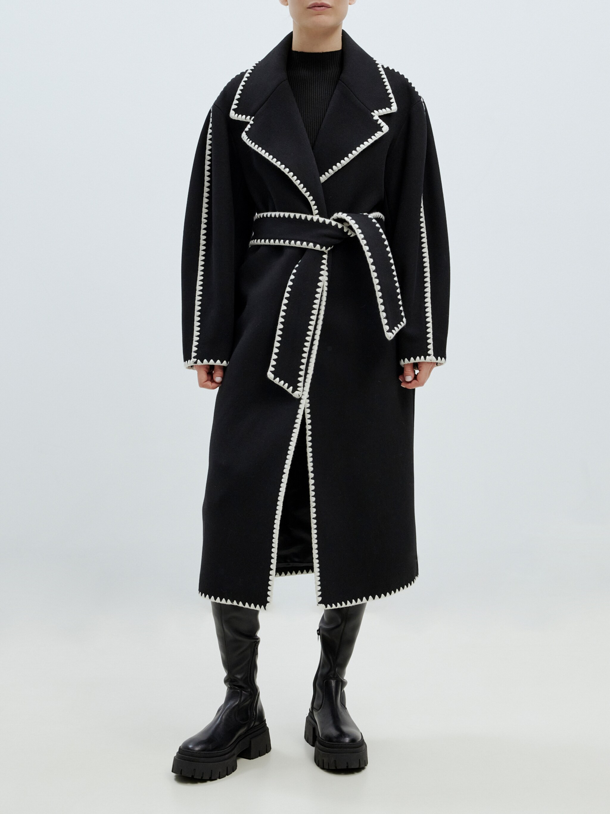 EDITED Produkte Mantel 'Sky' - schwarz