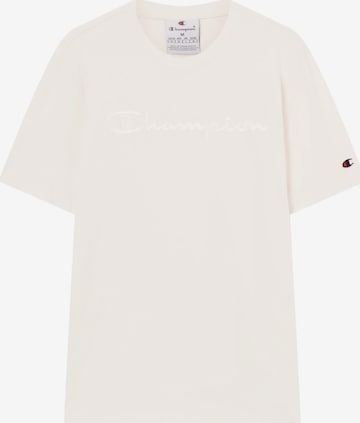 Champion Authentic Athletic Apparel T-Shirt in Weiß: Vorderseite