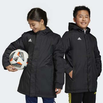 ADIDAS PERFORMANCE Спортивная куртка 'Entrada 22' в Черный: спереди