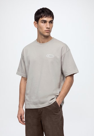 Maglietta 'JCOECHO' di JACK & JONES in grigio