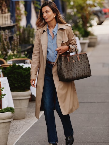 bēšs TOMMY HILFIGER Starpsezonu mētelis
