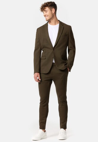JEFF Slimfit Pak 'Ezra' in Bruin: voorkant