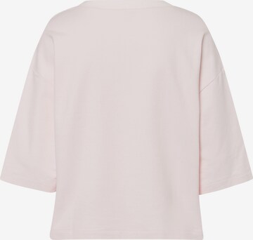 Hanro Sweatshirt in Pink