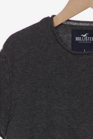 HOLLISTER Pullover L in Grau