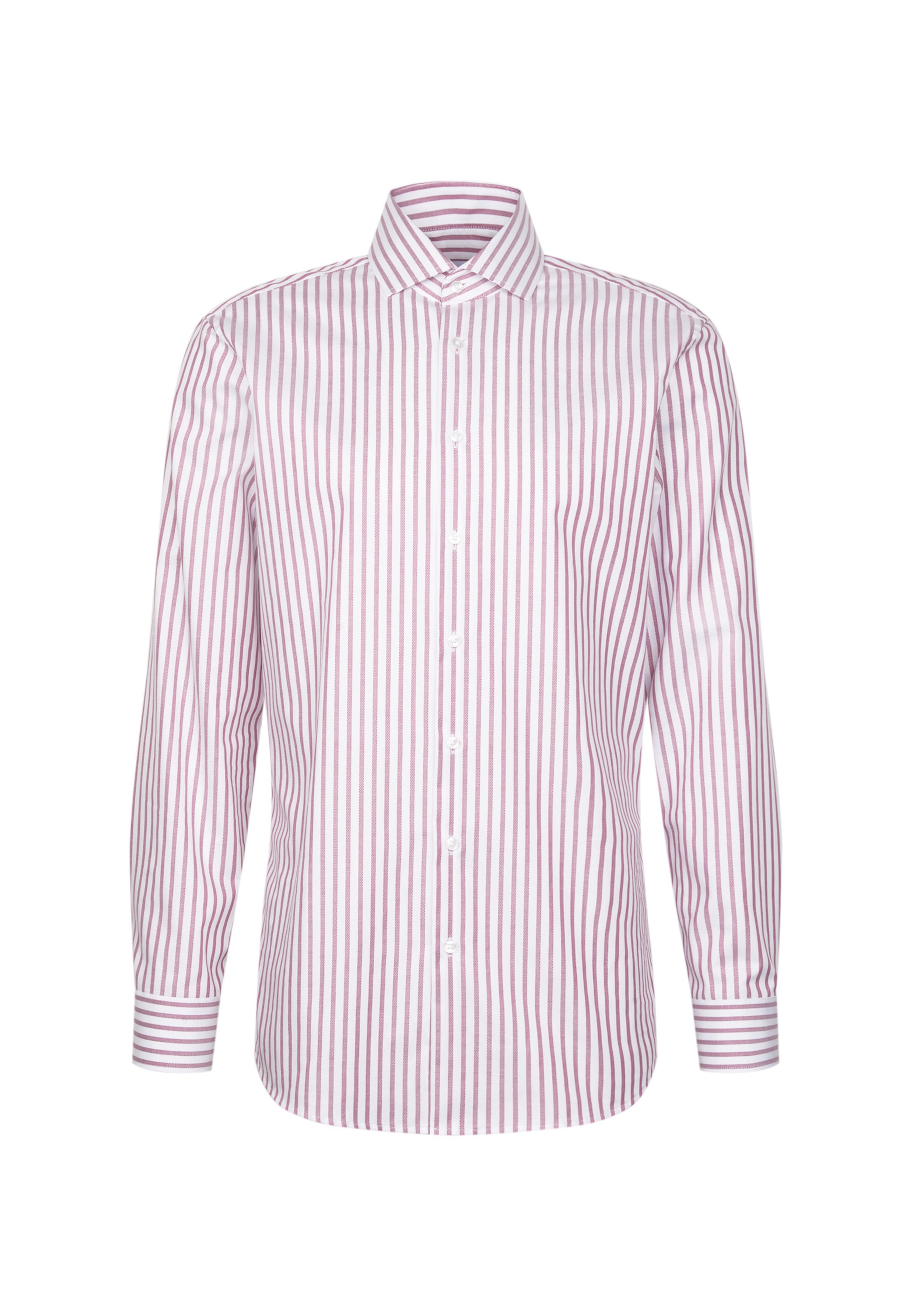 Coupe regular Chemise business 'Schwarze Rose' SEIDENSTICKER en rose