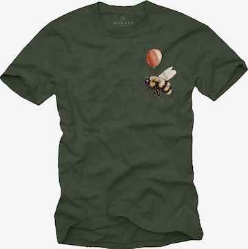 MAKAYA Shirt in Green: front
