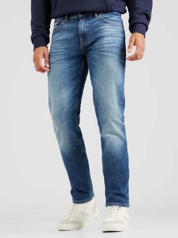 BOSS Slimfit Jeans 'Delaware' i blå: framsida