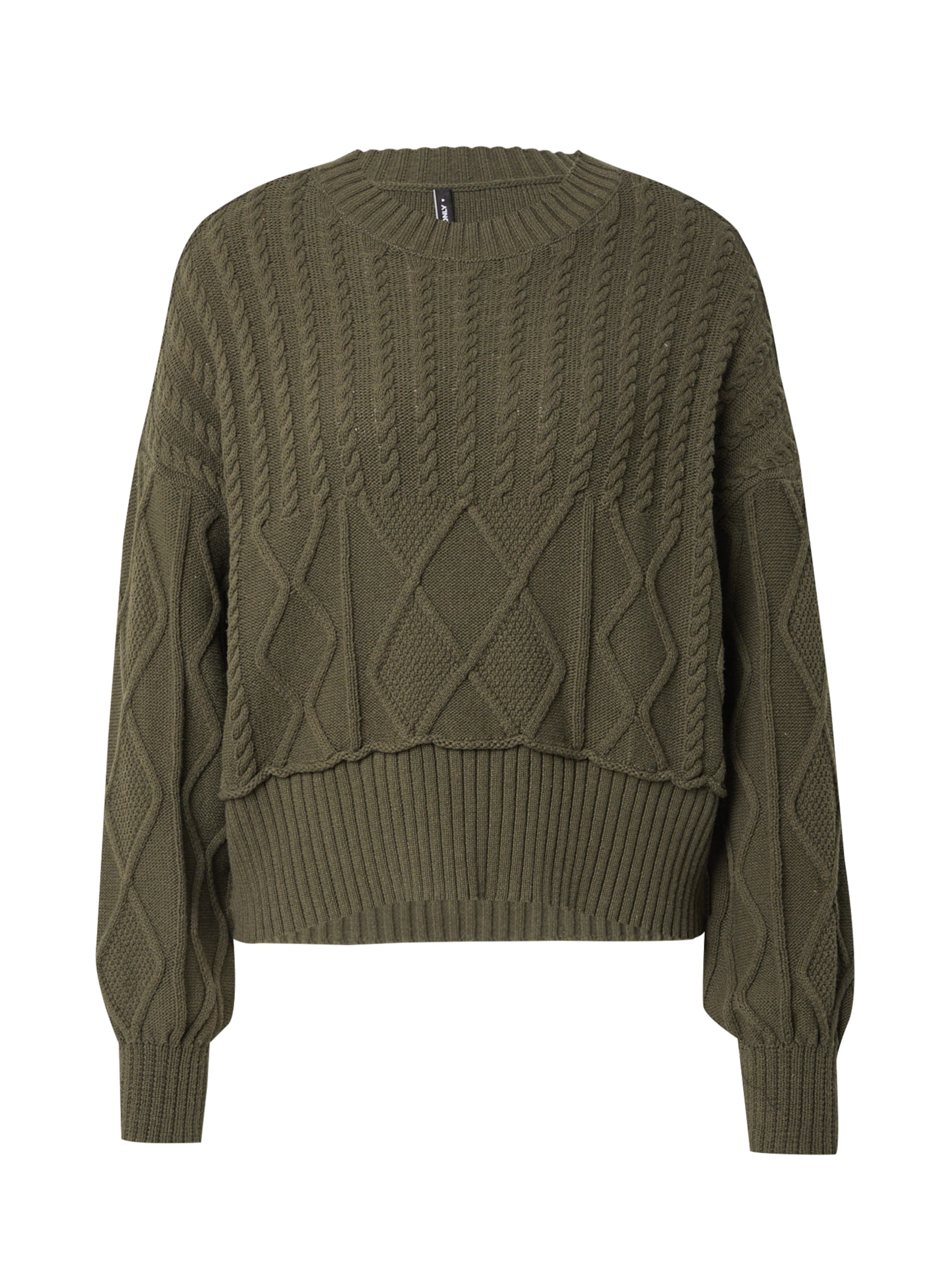 Pullover 'ONLKaya' di ONLY in verde: frontale