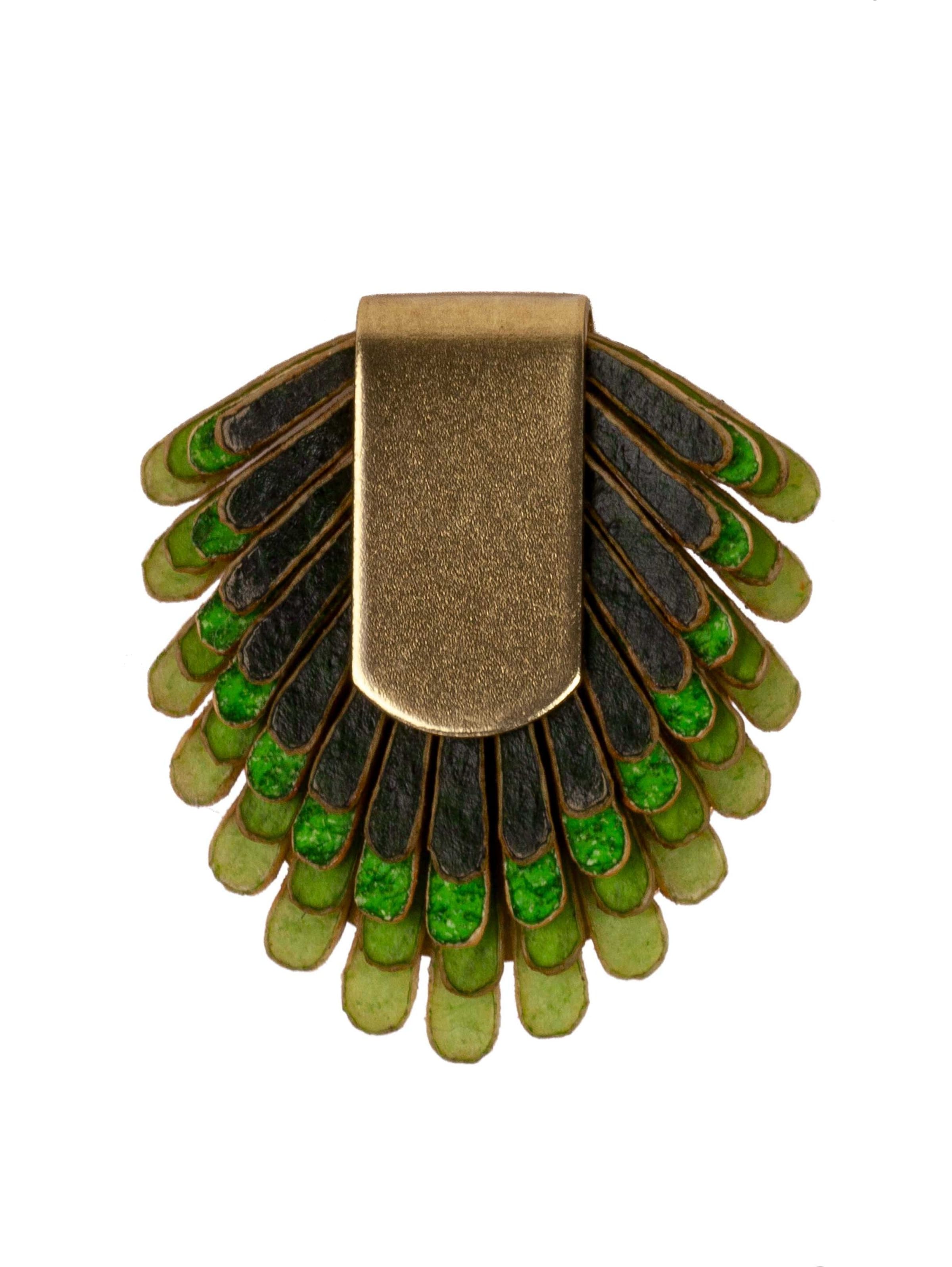 Gretchen Earrings 'Pam Pem' in Green
