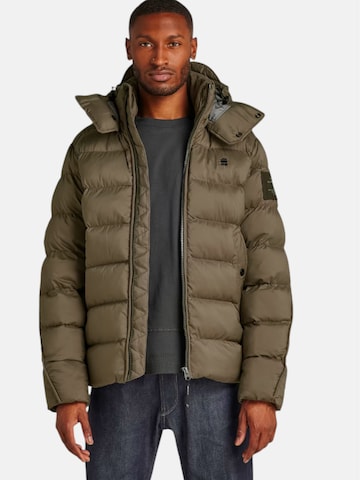 G-STAR Tussenjas in Bruin: voorkant