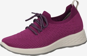 FLY FLOT Classic Flats in Purple: front