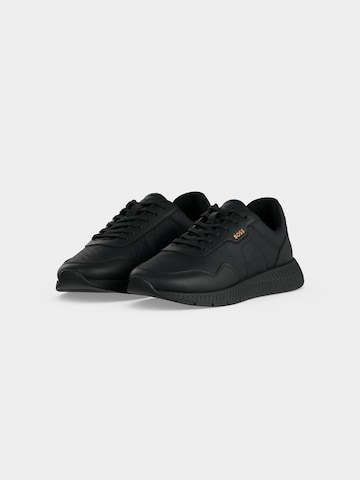 Baskets basses 'Titanium' BOSS en noir