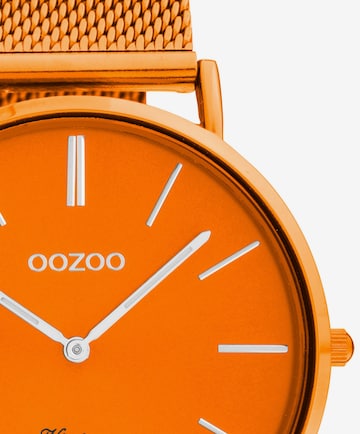 OOZOO Analoguhr in Orange