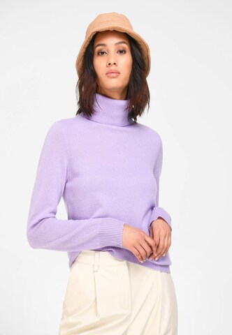 Peter Hahn Pullover in Lila: Vorderseite