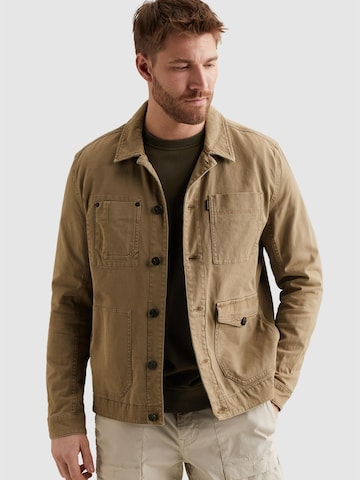 Veste mi-saison 'Worker jacket with stitch detailing' PME Legend en beige : devant